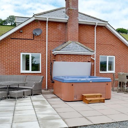 Villa Castle View Llanbadarn Fynydd Exterior foto